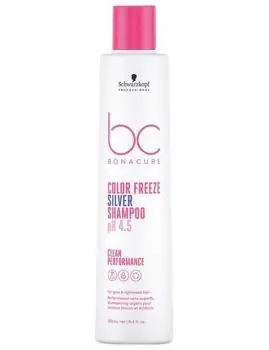 SCHWARZKOPF BC Bonacure Color pH 4.5 Freeze Silver Shampoo 250ml - stříbrný šampon na melír Nejlepší Volba