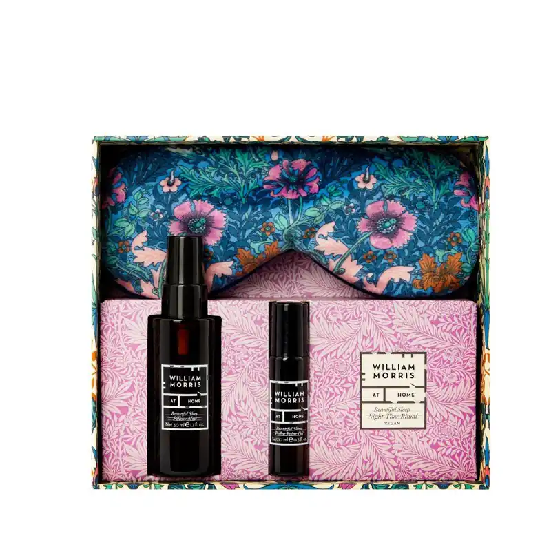William Morris Beautiful SleepSada pro klidný spánek s maskou na oči, 3 ks Výprodej