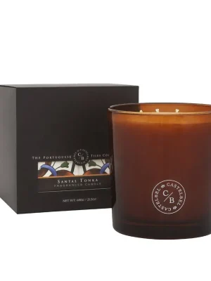 Tiles Santal TonkaSvíčka ve skle, 600 g Oblíbený