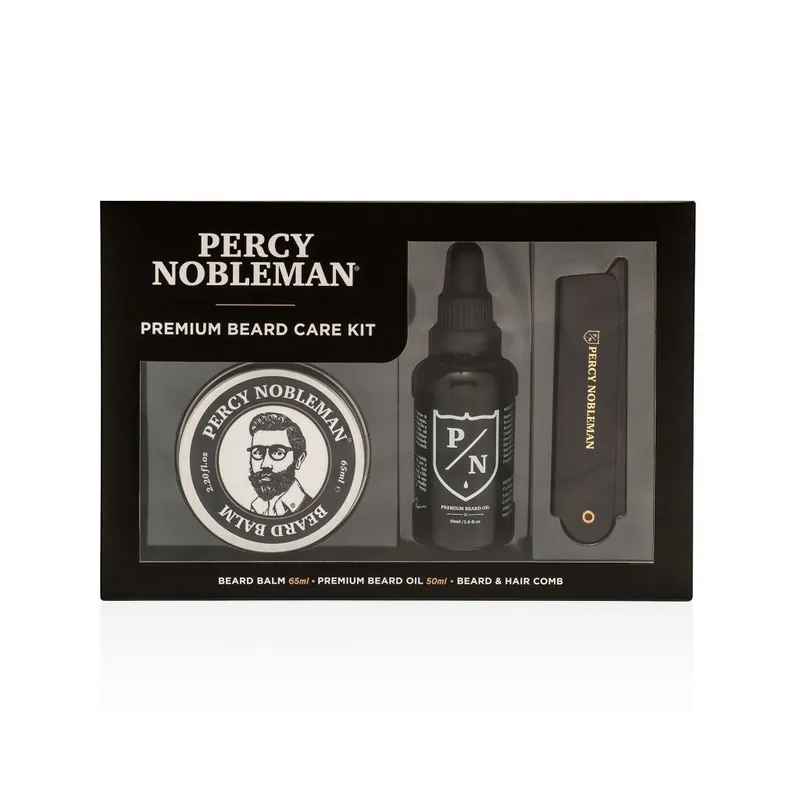 Nakupujte Hned Premium Beard Care KitSada péče o vousy, 3 ks
