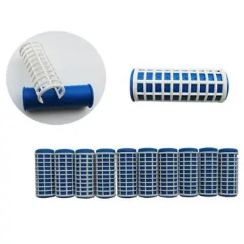 Nejlepší Cena DUKO Natáčky 2420 Varné natáčky na vlasy 22x65mm modrobílé 10ks - střední