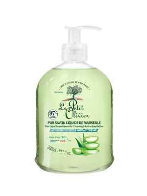 Zlevněný Aloe veraAntibakteriální marseillské tekuté mýdlo, 300 ml