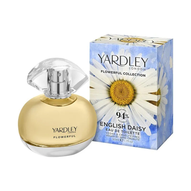 Anglická kopretina Dámská toaletní vodaelegantní vůně s květinovými tóny, 50 ml Dokud Zásoby Vydrží