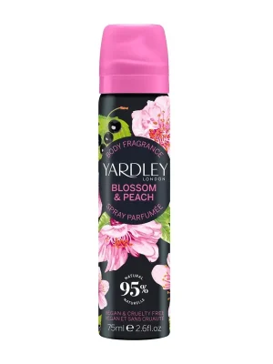 Třešňový květ & Broskev Tělový sprejs ovocno-květinovými tóny, 75 ml Zlevněný
