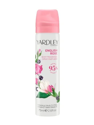 Hit Sezóny Anglická růže Tělový sprejtradiční, svěží, květinová vůně,75 ml