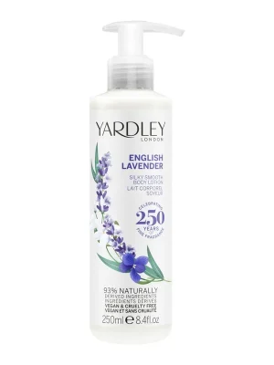 Zlevněný Anglická levandule Tělové mlékos hydratačním účinkem, 250 ml