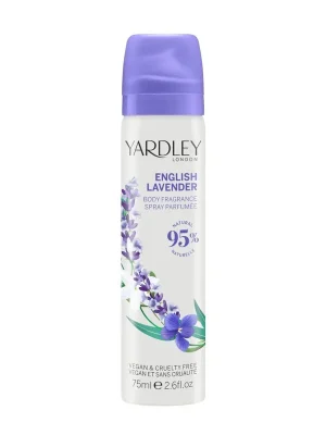 Must-Have Anglická levandule Tělový sprejs tradiční květinovou vůní, 75 ml