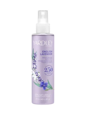 Anglická levandule Tělová mlhapro osvěžení během dne, 200 ml Akční Nabídka