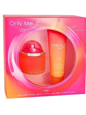 Only Me PassionDárková sada obsahuje dámskou parfémovanou vodu 100 ml, tělové mléko 125 ml Nejprodávanější