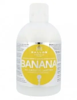 Ověřený KALLOS KJMN Banana Shampoo 1000ml - šampon na suché vlasy s multivitamíny
