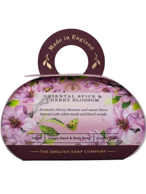Oriental spice & Cherry blossomTuhé mýdlo, 260 g Oblíbený