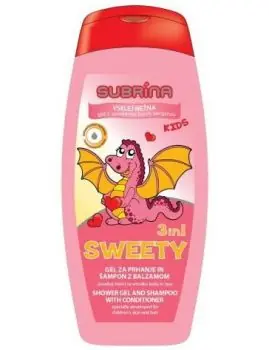 Koupit Online SUBRÍNA For Kids Sweety 3v1 250ml - dětský sprchový šampon s kondicionérem