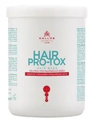 Expresní Doručení KALLOS KJMN Hair Pro-Tox Mask 1000ml - vlasová maska s keratinem a kyselinou hyaluronovou