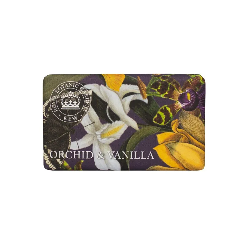 Vysoce Kvalitní Orchidej & VanilkaTuhé mýdlo, 240 g