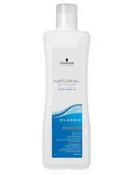 SCHWARZKOPF Natural Styling Classic Perm Lotion 2 -trvalápro barvené vlasy 1000ml Nová Kolekce