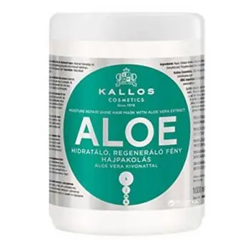 Tovární Cena KALLOS KJMN Aloe Hair Mask 1000ml - hydratační maska s Aloe Vera na suché vlasy
