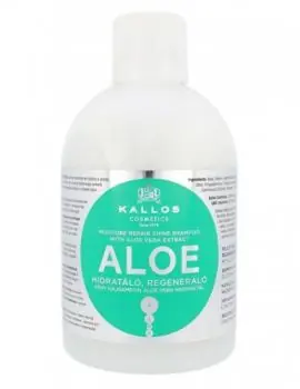 Výprodej KALLOS KJMN Aloe Shampoo 1000ml - hydratační šampon s Aloe Vera na suché vlasy