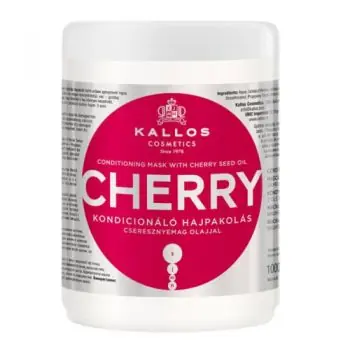 KALLOS KJMN Cherry Hair Mask 1000ml - třešňová hydratační maska na suché vlasy Tovární Cena