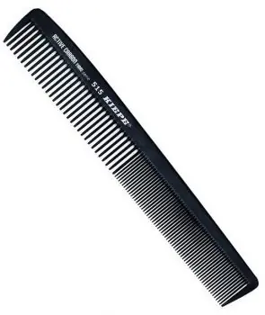Odeslání Ihned KIEPE Professional Active Carbon 515 - karbonový antistatický pánský hřeben na vlasy 181x28mm