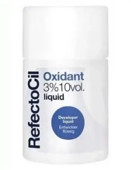 REFECTOCIL Oxidant Liquid 3% - tekutý peroxid pro barvy na obočí a řasy 100ml Vysoce Kvalitní