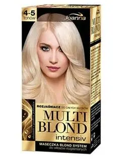 JOANNA Multi Blond Intenziv - intenzivní zesvětlovač na vlasy s keratinem - zesvětlení 4-5 odstínů Ihned K Objednání