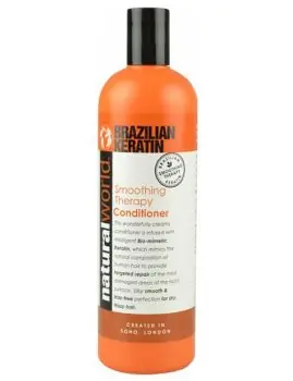NATURAL WORLD BRAZILIAN KERATIN Conditioner 500ml - balzám s brazilským keratinem Jen Po Omezenou Doba