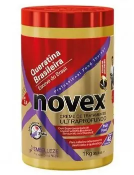 Výprodej NOVEX Brazilian Keratin Deep Conditioning Hair Mask 1kg - kúra s brazilským keratinem