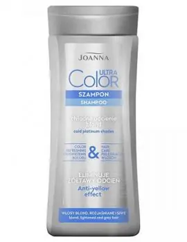 JOANNA Ultra Color Cold Platinum Shampoo 200ml - šampon pro platinovou blond Doprava Zdarma