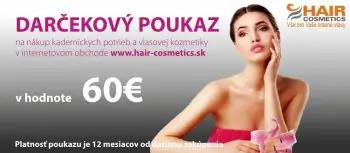 Darčekový poukaz 60 Darčeková poukážka pre nákup tovaru v hodnote 60€ Pouze Dnes