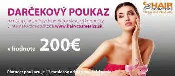 Výprodej Darčekový poukaz 200 Darčeková poukážka pre nákup tovaru v hodnote 200€