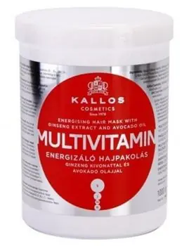 Autentický KALLOS KJMN Multivitamin Hair Mask 1000ml - posilující maska na suché vlasy