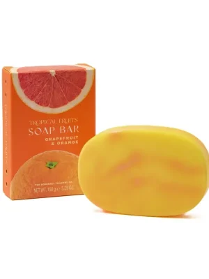 Jen Po Omezenou Doba Tropical Fruits – Grapefruit & PomerančTuhé mýdlo, 150 g