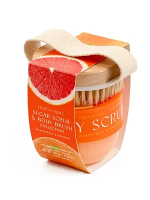 Tovární Cena Tropical Fruits – Grapefruit & PomerančSada tělového peelingu, 150 g