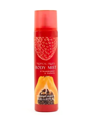 Tropical Fruits – Jahoda & PapájaTělová mlha, 240 ml Akční Cena