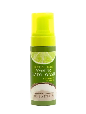Tropical Fruits – Kokos & LimetkaMycí pěna na tělo, 140 ml Sleva