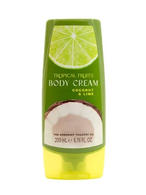 Horká Nabídka Tropical Fruits – Kokos & LimetkaTělový krém, 200 ml