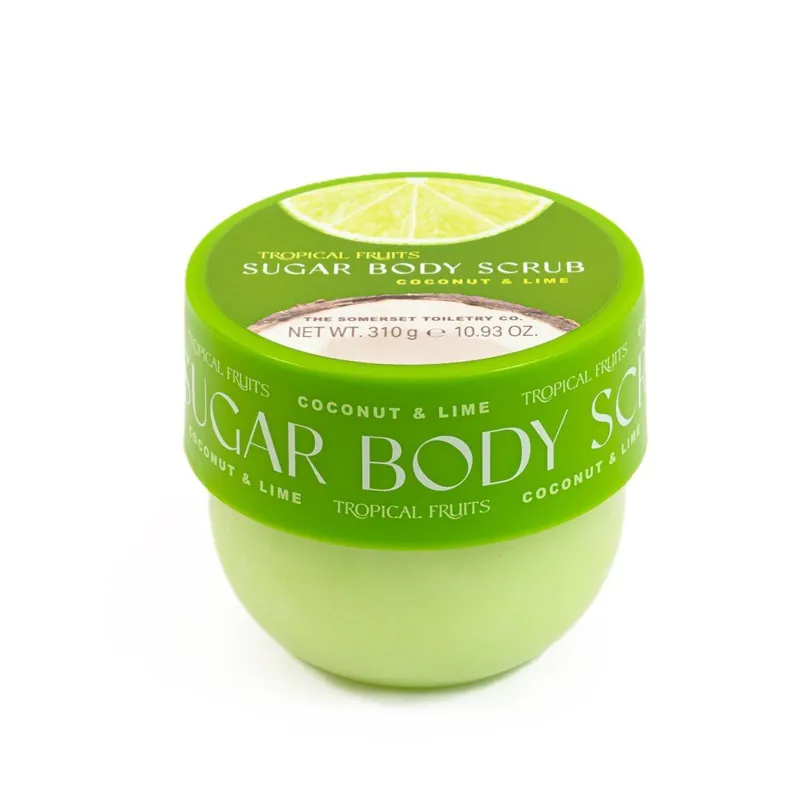 Akční Nabídka Tropical Fruits – Kokos & LimetkaCukrový peeling, 310 g