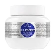 KALLOS KJMN Blueberry Hair Mask 275ml - maska a chemicky poškozené vlasy Doprava Zdarma
