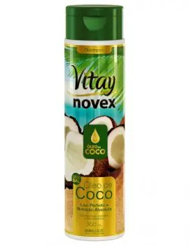 Nejprodávanější NOVEX Coconut Oil Vitay Shampoo 300ml - šampon na suché vlasy s kokosovým olejem