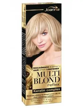 JOANNA Multi Blond Reflex Keratin Complex - zesvětlovač na vlasy ve spreji s keratinem Nová Kolekce