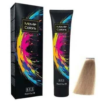 Pouze Dnes BES Movie Colors Champagne - gelová barva na vlasy bez amoniaku 170ml - velmi světlá blond