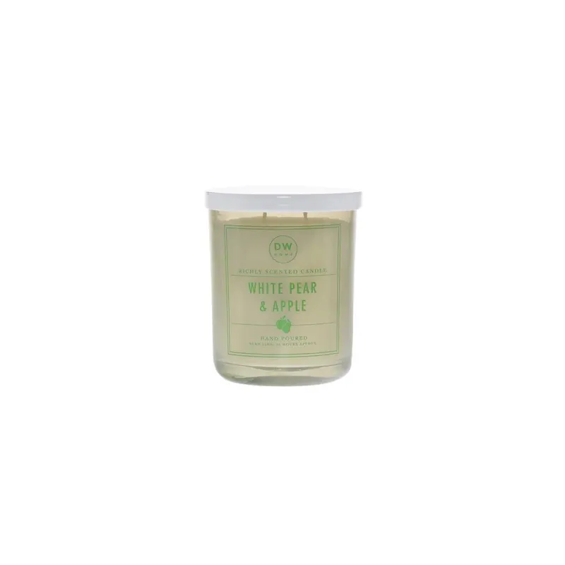 White Pear & AppleVonná svíčka ve skle, 428 g Speciální Cena