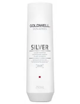 Nejlepší Cena GOLDWELL Dualsenses Silver Shampoo 250ml - šampon proti žlutým tónům blond vlasů