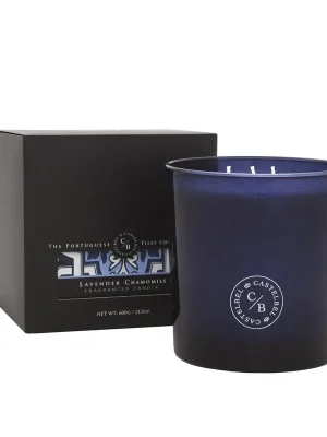 Objednat Nyní Tiles Lavender ChamomileVonná svíčka se třemi knoty, 600 g
