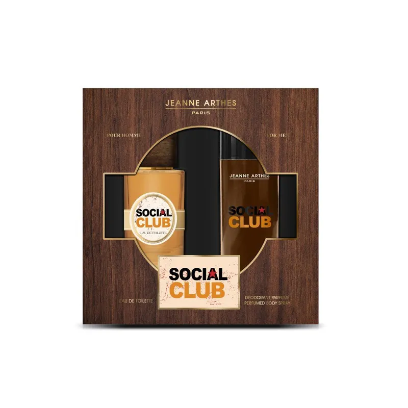 Social ClubPánská dárková sada, 2 ks Časově Omezené