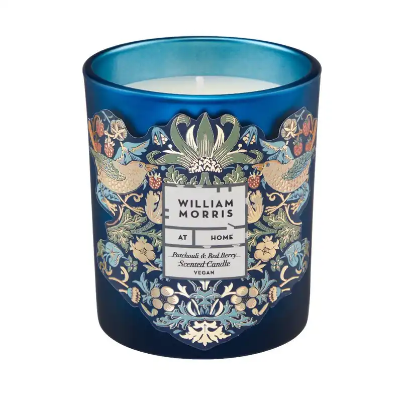Časově Omezené William Morris Patchouli & Red BerryVonná svíčka, 180 g