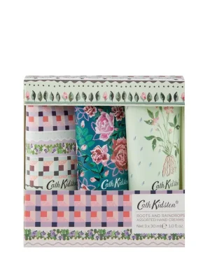 Cath Kidston Roots & RaindropsSada krémů na ruce, 3 ks Objednat Nyní