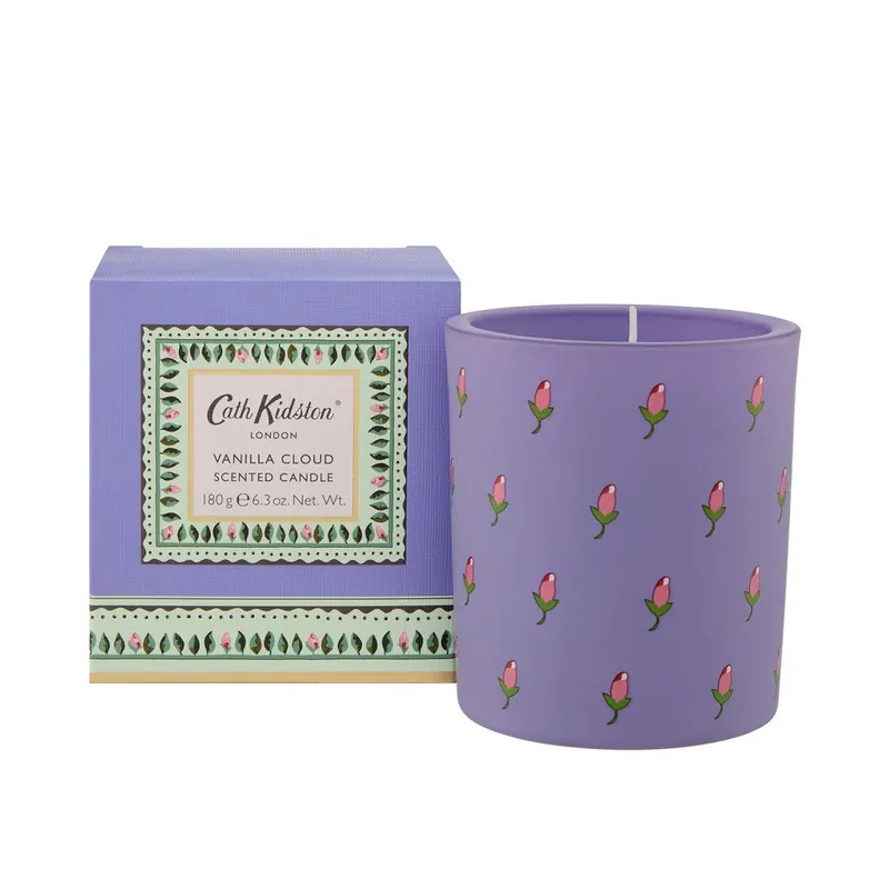 Cath Kidston Vanilla CloudVonná svíčka, 180 g Koupit Online