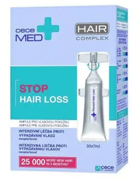 CECE MED Stop Hair Loss Ampoules 30x7ml - vlasové ampule proti vypadávání vlasů Odeslání Ihned