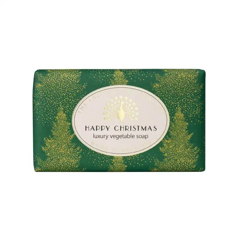 Časově Omezené Happy ChristmasTuhé mýdlo, 190 g